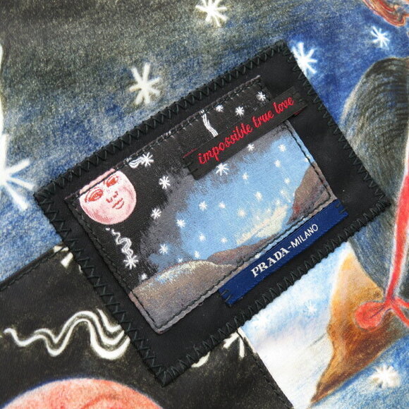 Prada Christopher Shuman tote bag black multicolor - Picture 7 of 8